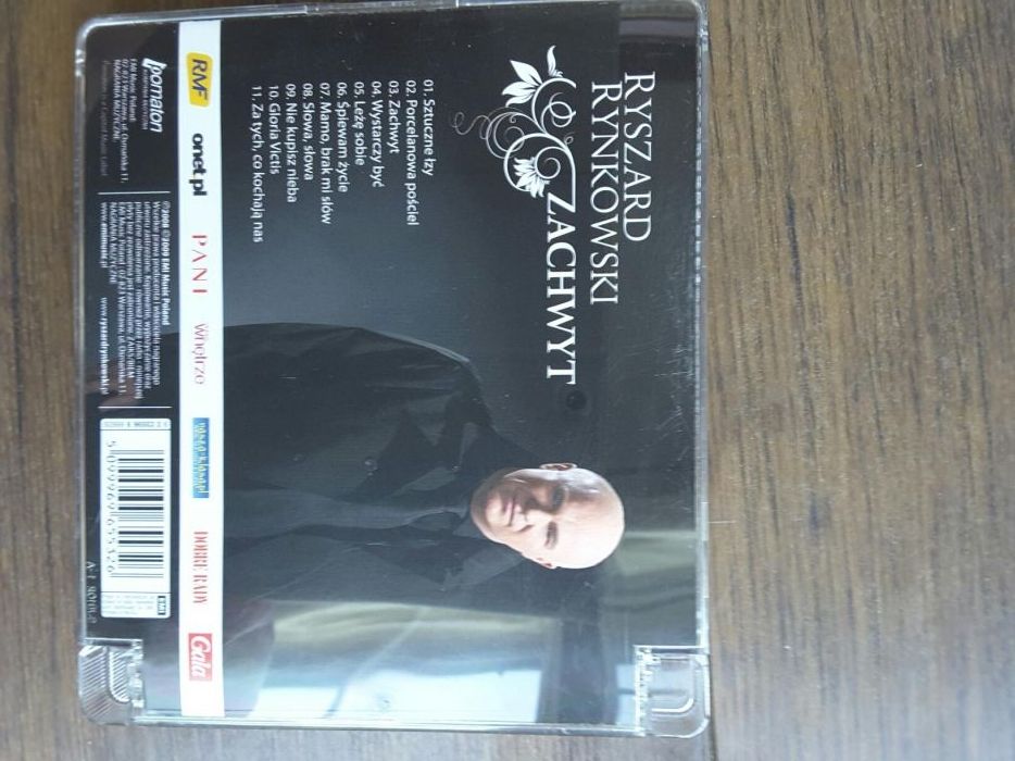 Ryszard Rynkowski płyta CD ZACHWYT