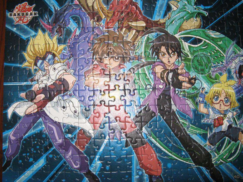 Puzzle Bakugan 200 elementów