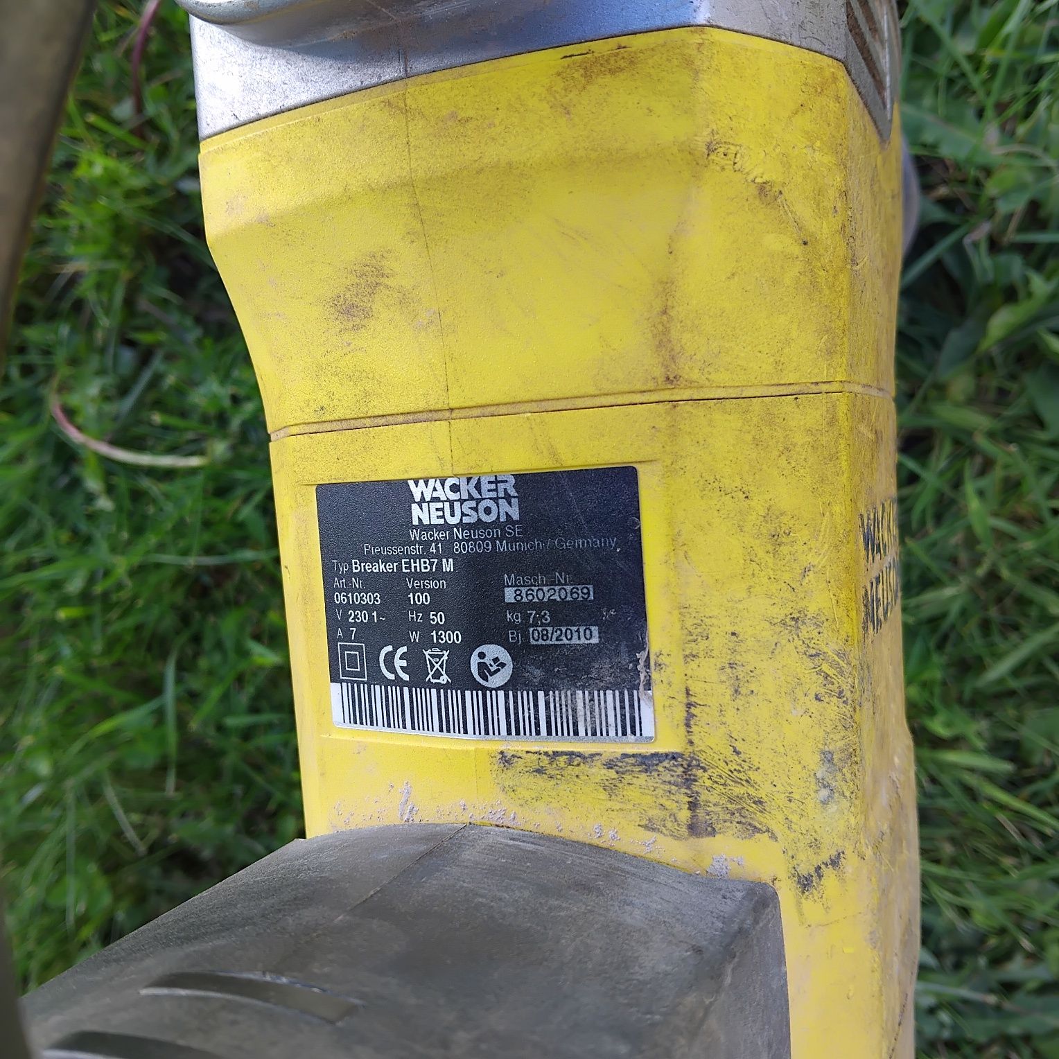 Młot wyburzeniowy Wacker Neuson Breaker EHB7 M