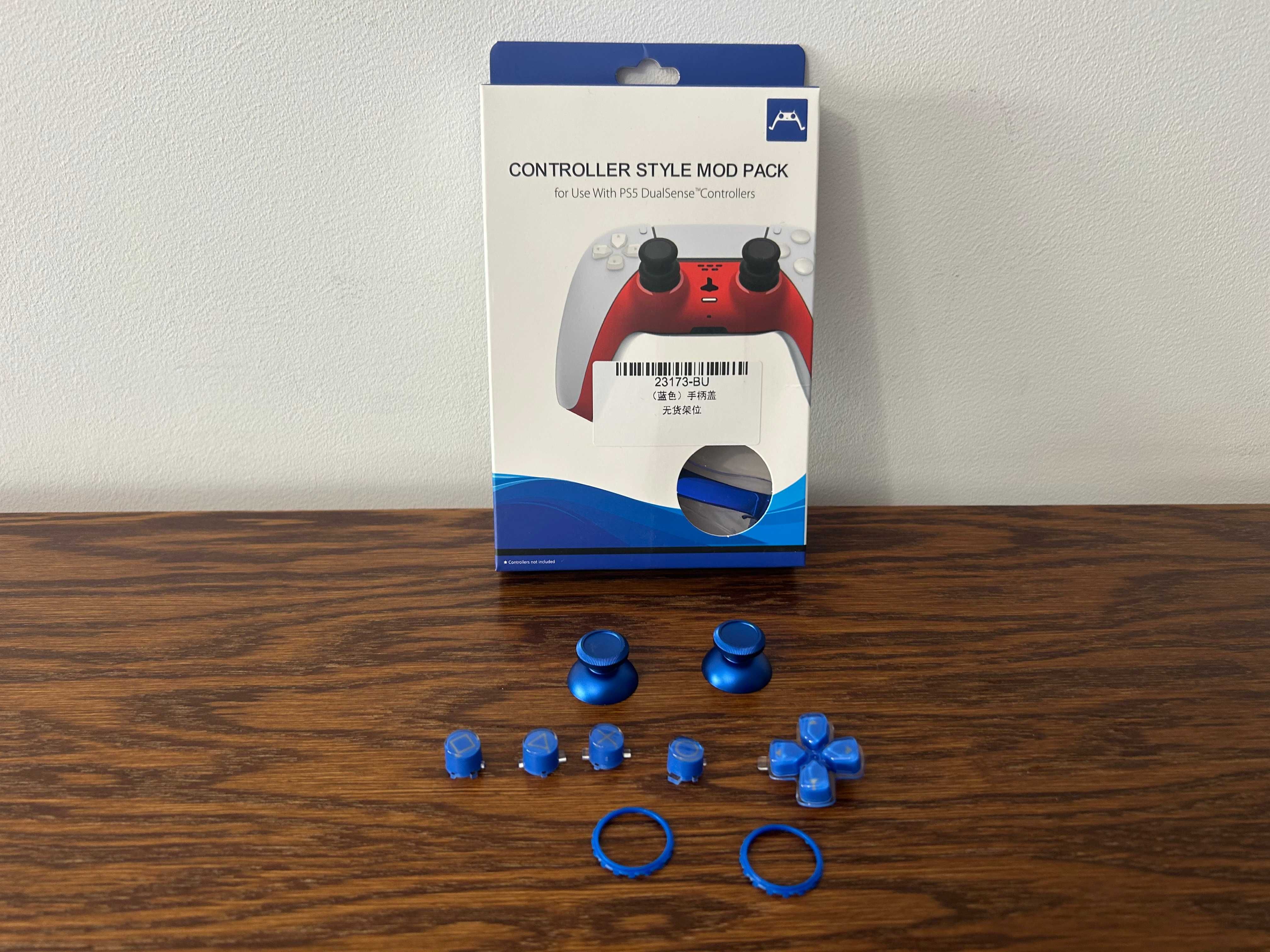 PS5 playstation 5 dualsense pad panel analogi przyciski ring kontroler
