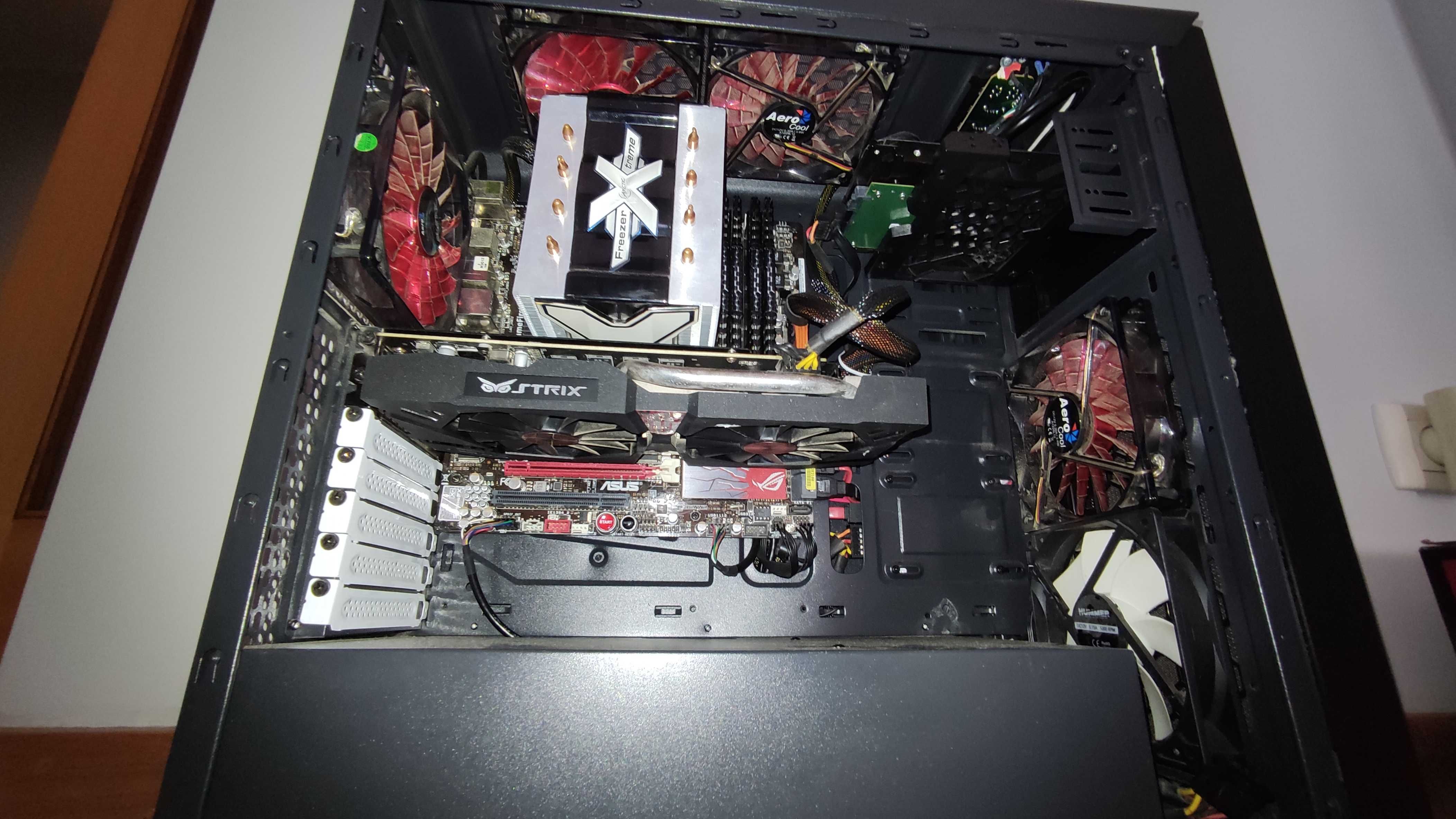 Computador Gaming Completo - CPU+MB+RAM+GPU+CAIXA