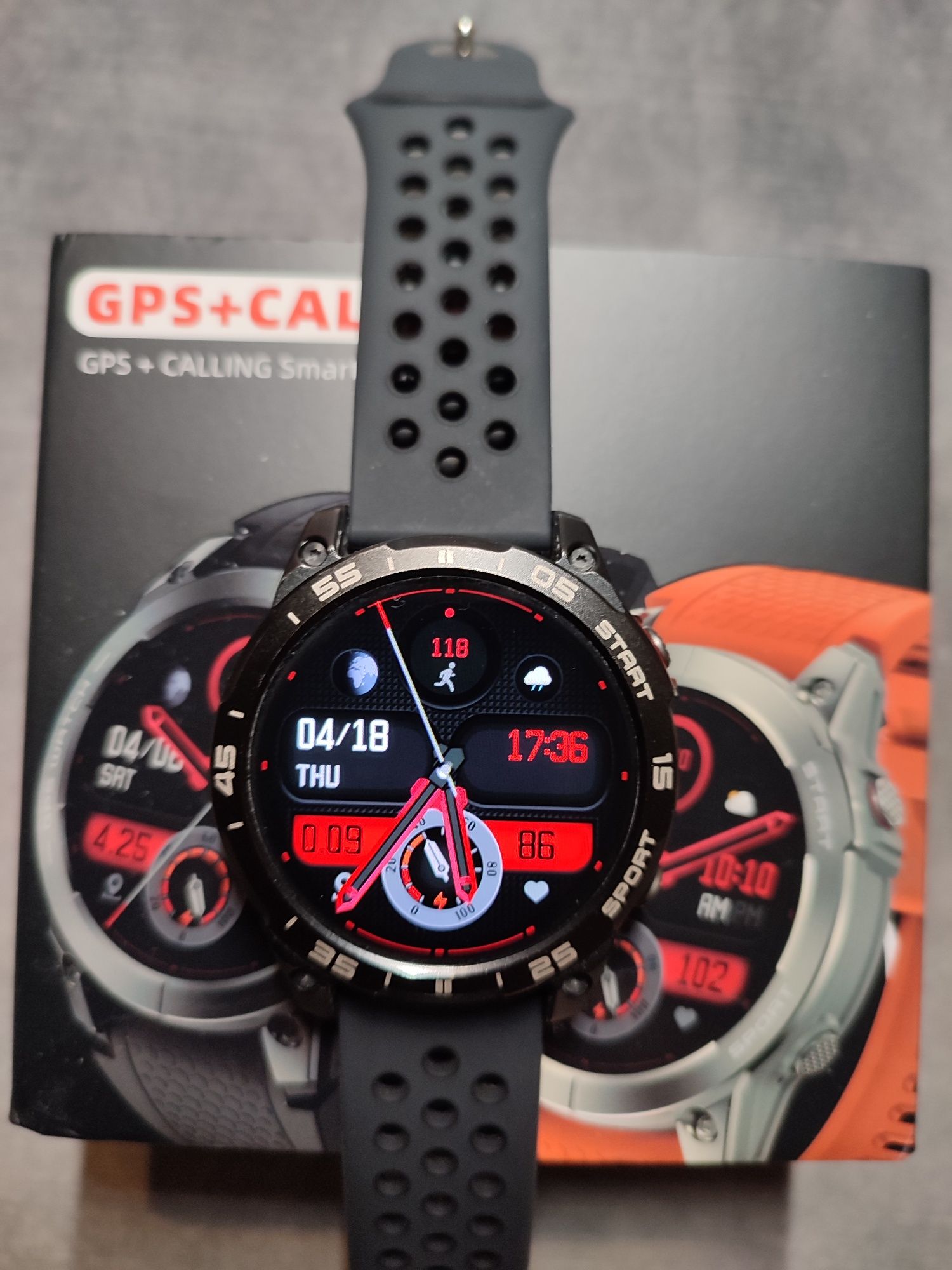 Melanda s53 (zeblaze stratos 3) Amoled GPS Smart Watch