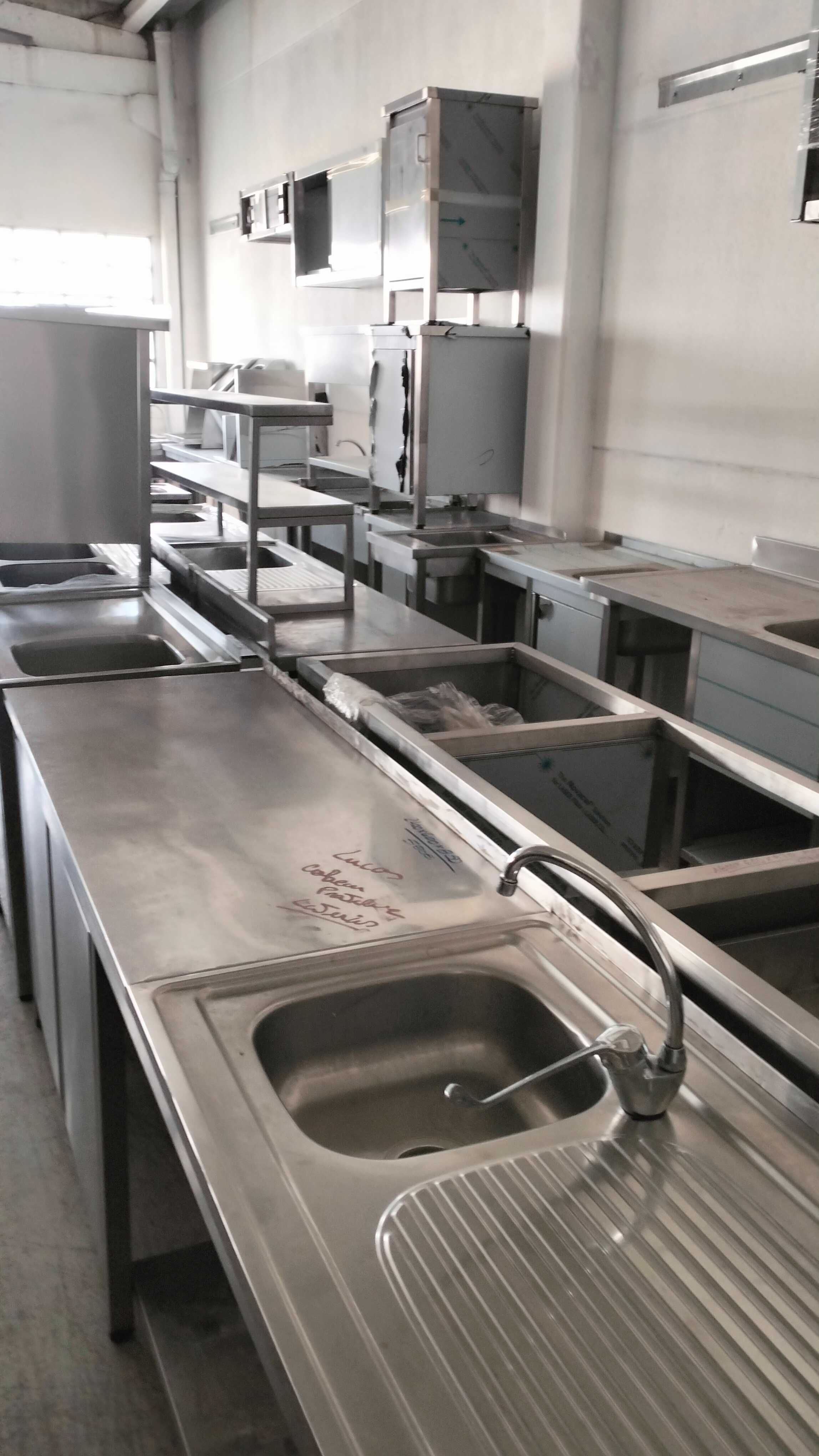 Bancadas em inox
