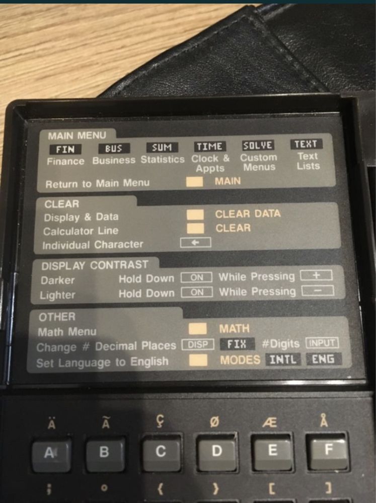 HP 19BII Financial Calculator
