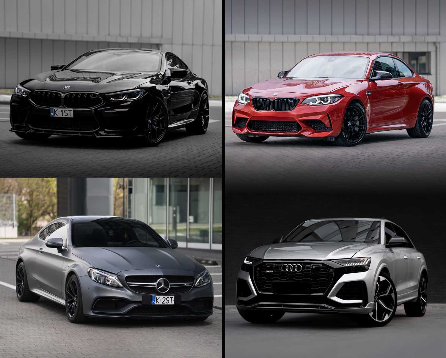 Wynajem MERCEDES GLE 63 AMG ,BMW M2, Audi RS, Wypożyczalnia aut Kraków