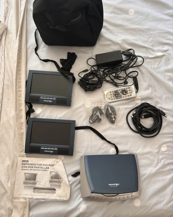 Reprodutor de dvd portatil de carro