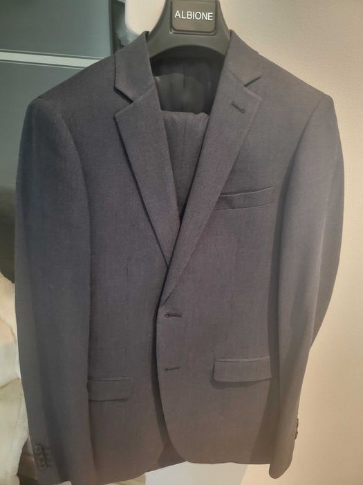 Garnirur meski Albione szary 176 cm szary