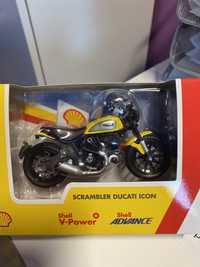 Motocykl Scramble Ducati Icon Shell 1:18