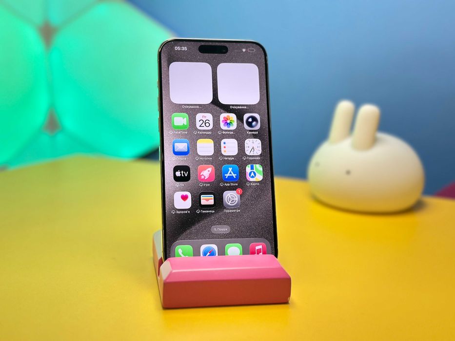 Смартфон Apple iPhone 15 Pro Max 256GB Natural(146067) Б/У З ГАРАНТІЄЮ