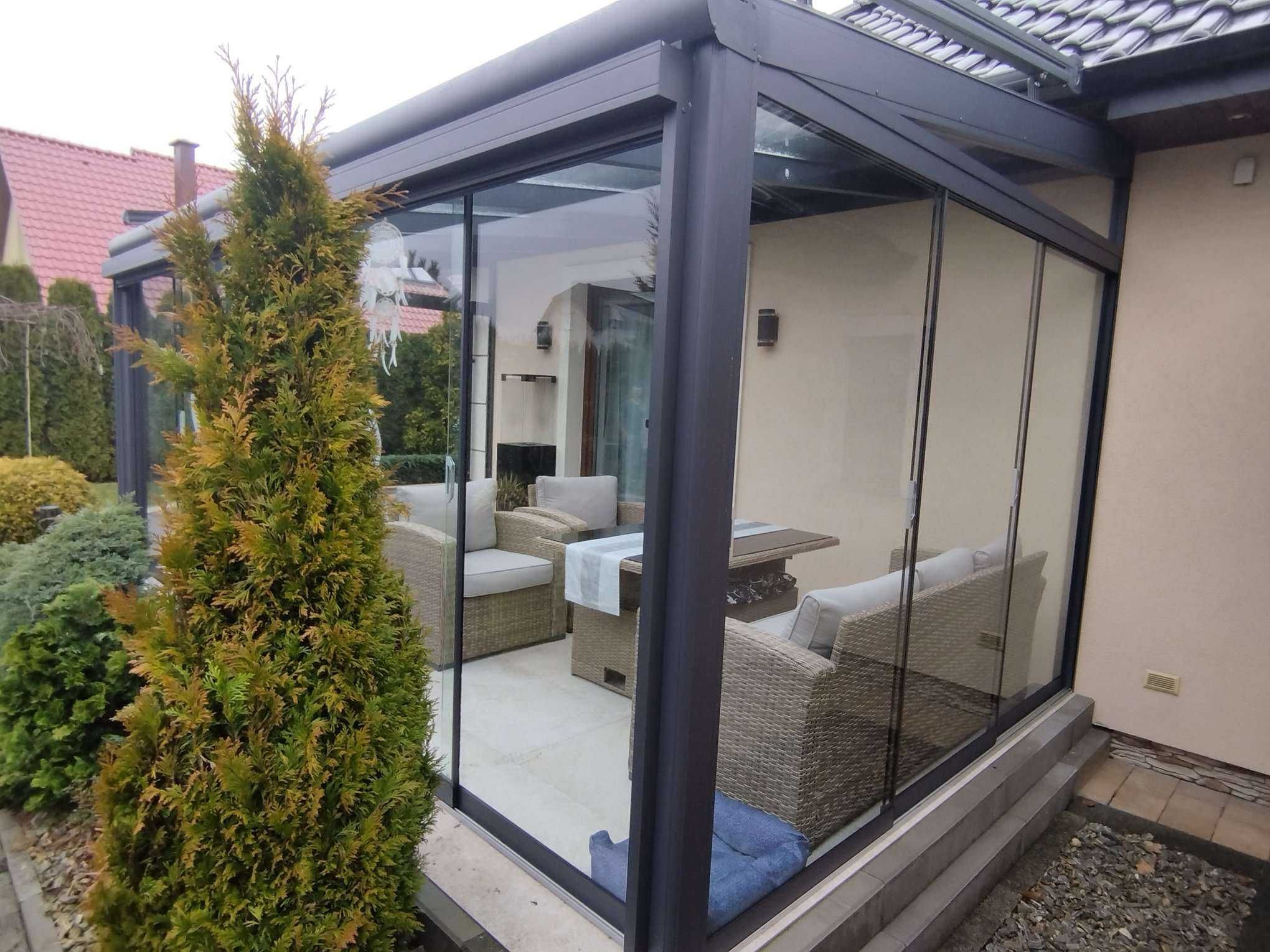 Ogród zimowy zadaszenie tarasu oranżeria pergola Cała Polska 300x606