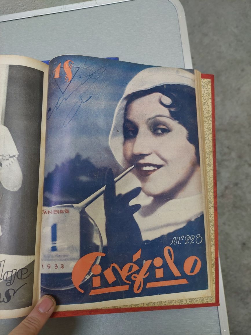 Revista cinéfilo encadernação original  2 tenho mais semestres