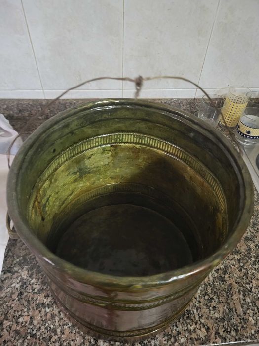 Balde (panela) em cobre