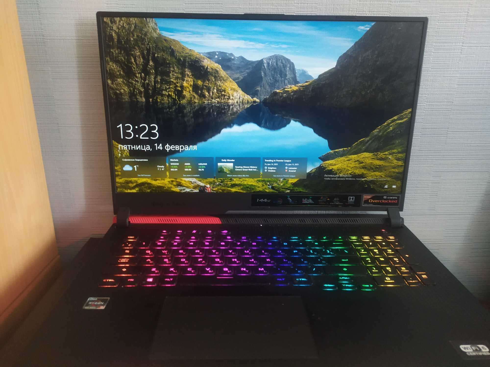Asus ROG Strix G17 G713QR/R9 5900HX/RTX 3070 8GB/RAM 32/2Tb/144hz