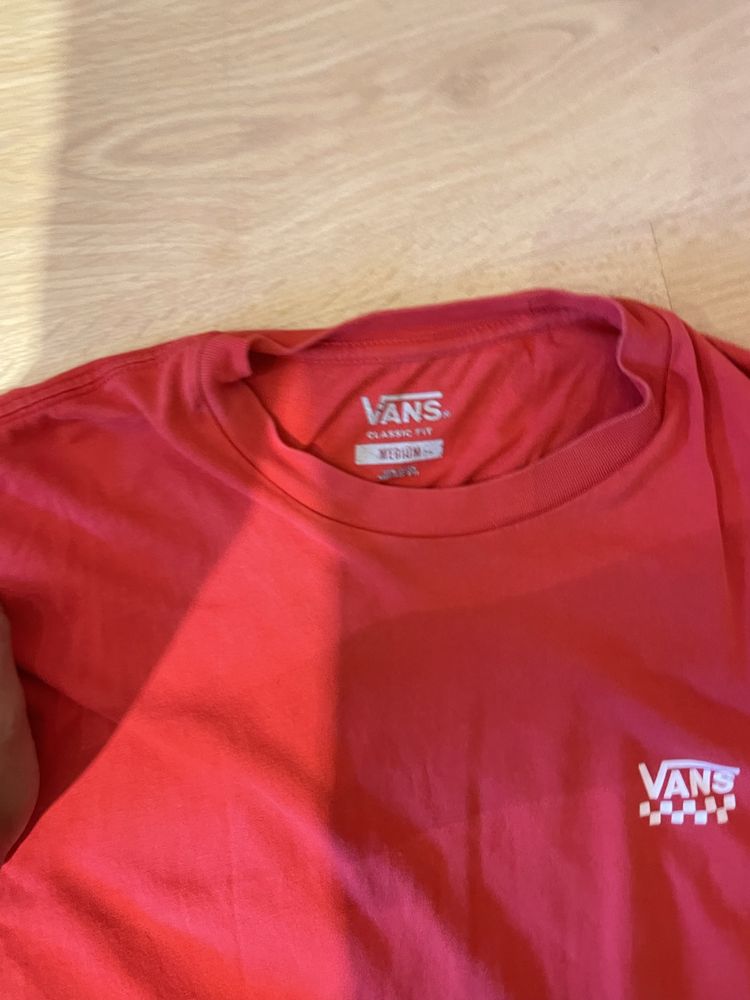 Tshirt vans tamanho M vermelha