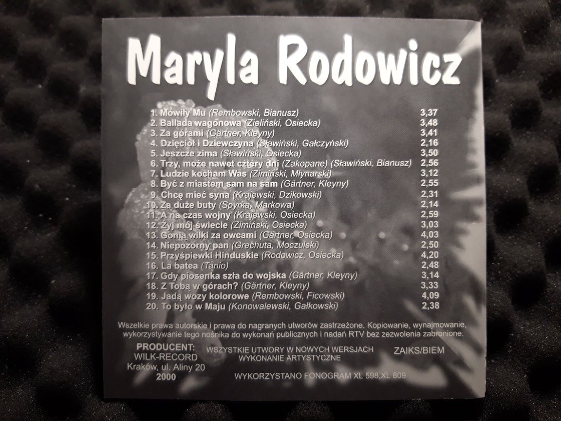 Maryla Rodowicz – Złote Przeboje (CD, 1999)