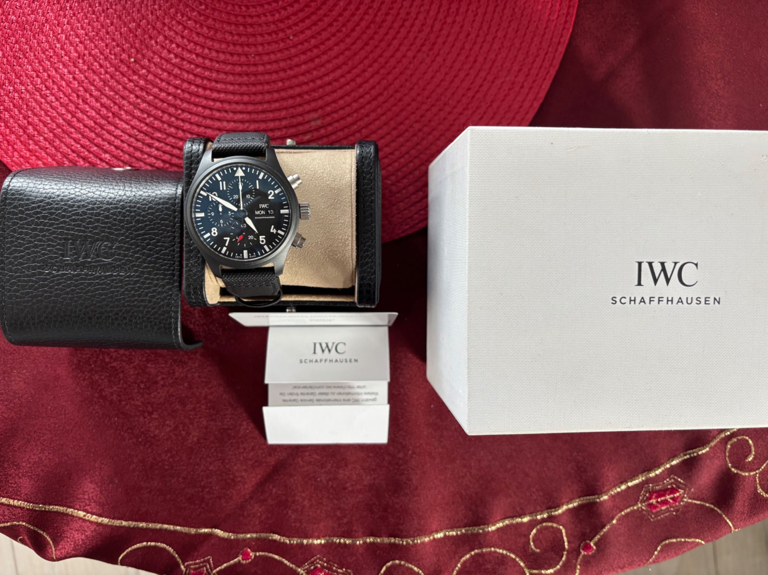 IWC Pilot watch TOP GUN chronograph IW389101