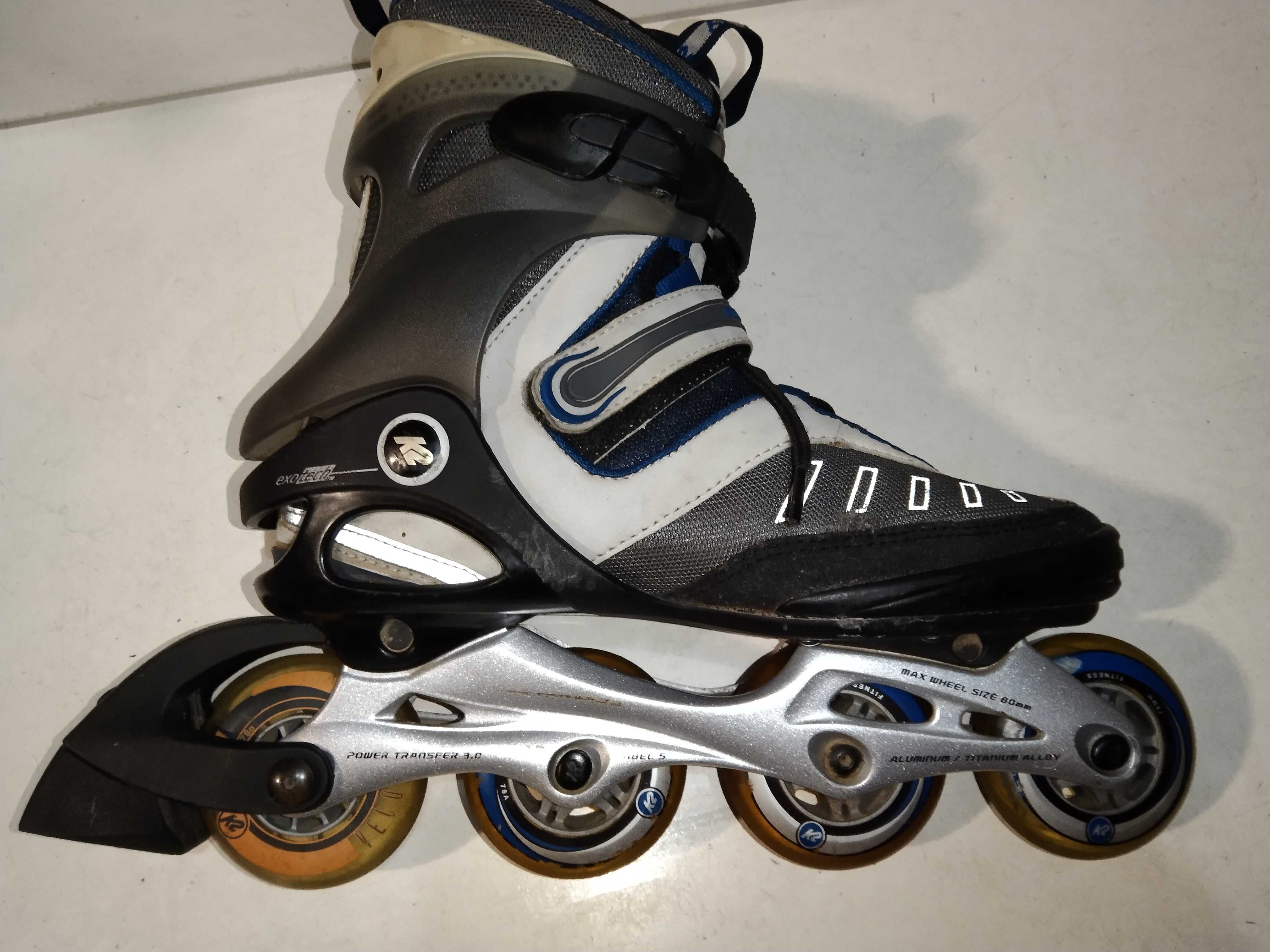 Rolki K2 VELOCITY rozmiar 42 wkładka 27 cm