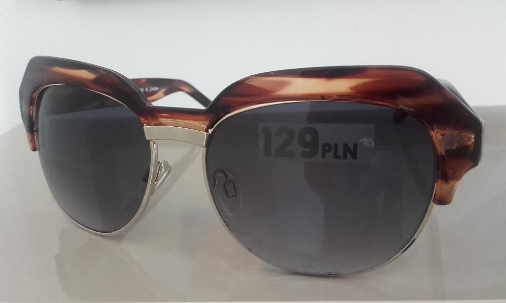 nowe okulary TOP SHOP taniej niż 129 zł przeciwsłoneczne