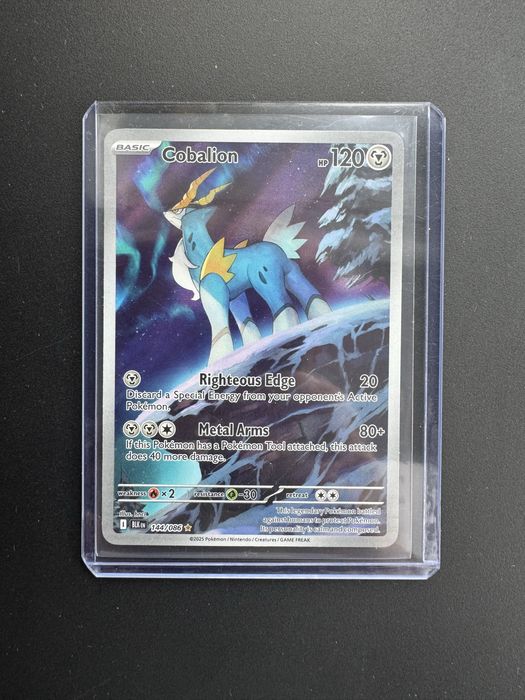 Cobalion Black Bolt 144 - Pokemon TCG
