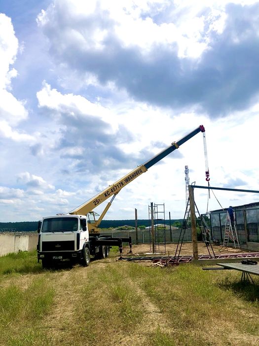 Послуги автокрана готівкова/безготівкова оплата