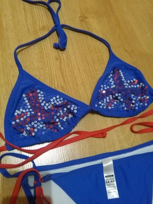 Strój kąpielowy 40/42/44 10,12,14 uniwersalny bikini George