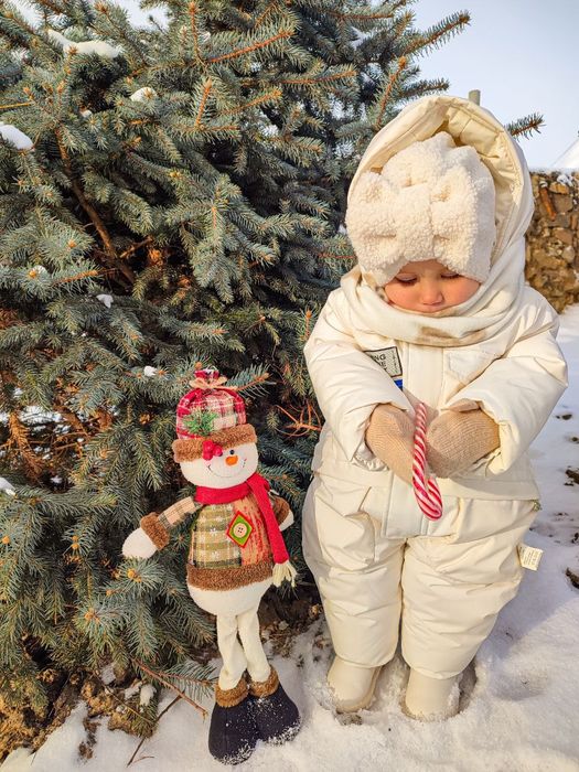 Зимовий термо комбінезон дитячий 80