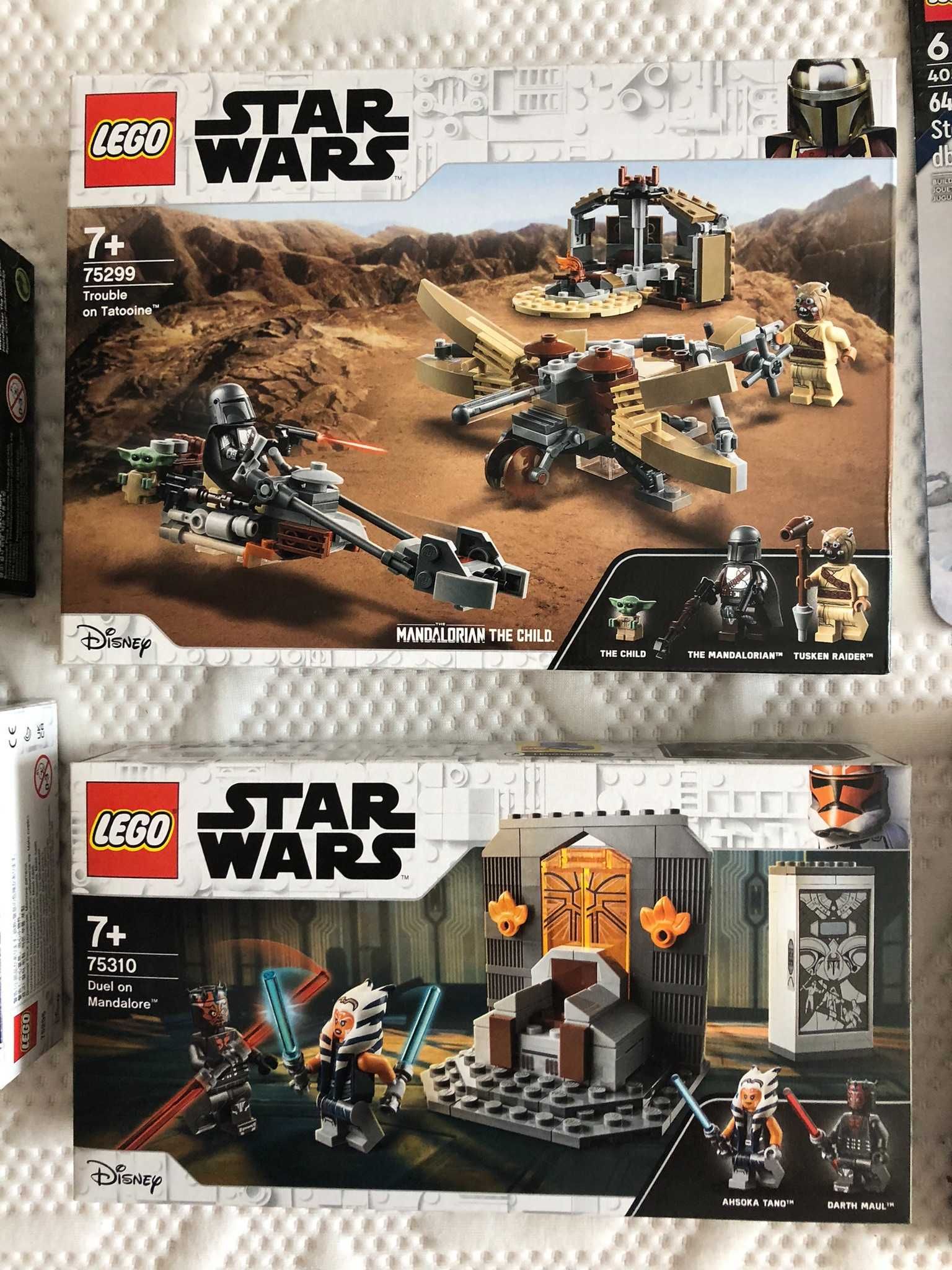 LEGO Star Wars - pakiet: 40557/40558/75295/75299/75310/75319/75321