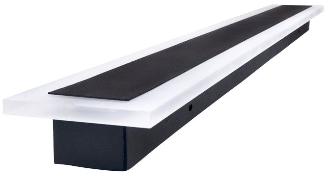 Lampa Kinkiet Led Ogrodowa Elewacyjna Zewnętrzna Długa 1M B.ciepła 24W