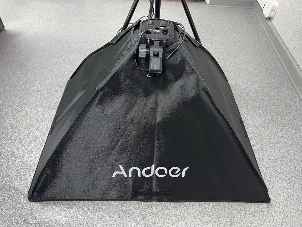 Комплект освітлення, софтбокс  Andoer Studio