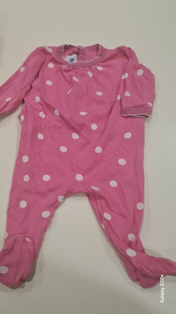 Body para bebe menina 6 Meses. Petit Bateau