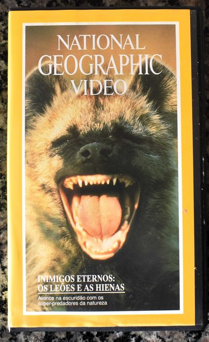 "National Geographic" - 2 cassetes vídeo VHS + poster