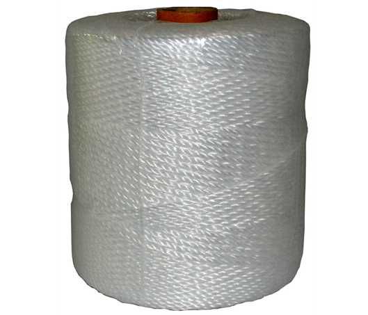 6 rolos corda nylon ENLEIA branca 4mm