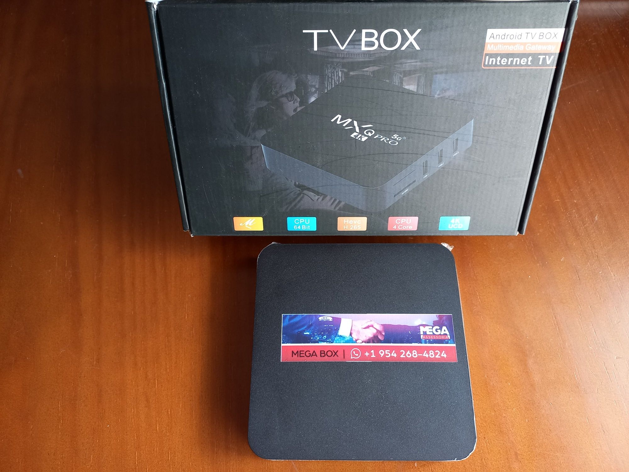 Tv Box Android Novo