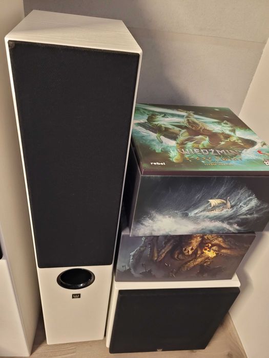 Wilson raptor 5, kolumna głośnikowa, dwie kolumny, biały kolor