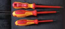 nowe śrubokręty KNIPEX,vbw