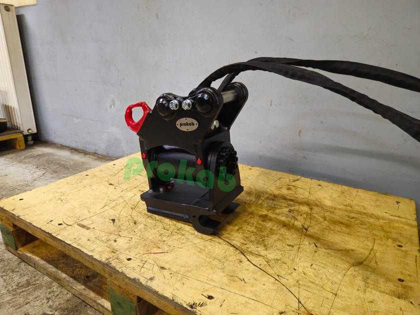 Szybkozłącze wychylne minikoparki MS 01 Cat Bobcat JCB Yanmar Volvo