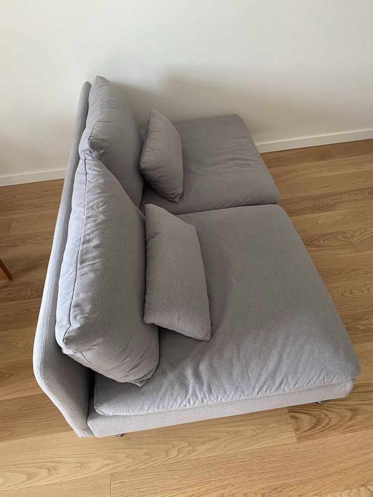 Ikea SÖDERHAMN Pokrycie sekcji 3-osobowej, Tonerud szary