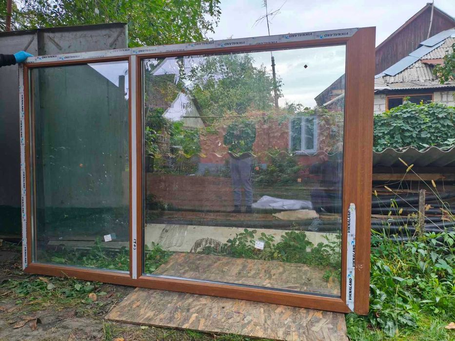 Viknaland два вікна з ламінацією 1500×2220