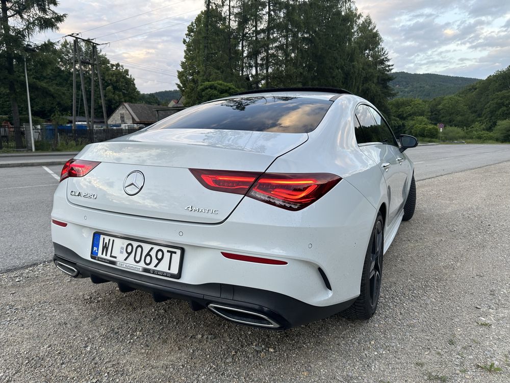 Mercedes CLA 220 4matic 2.0 Turbo 2019r. Cena brutto
