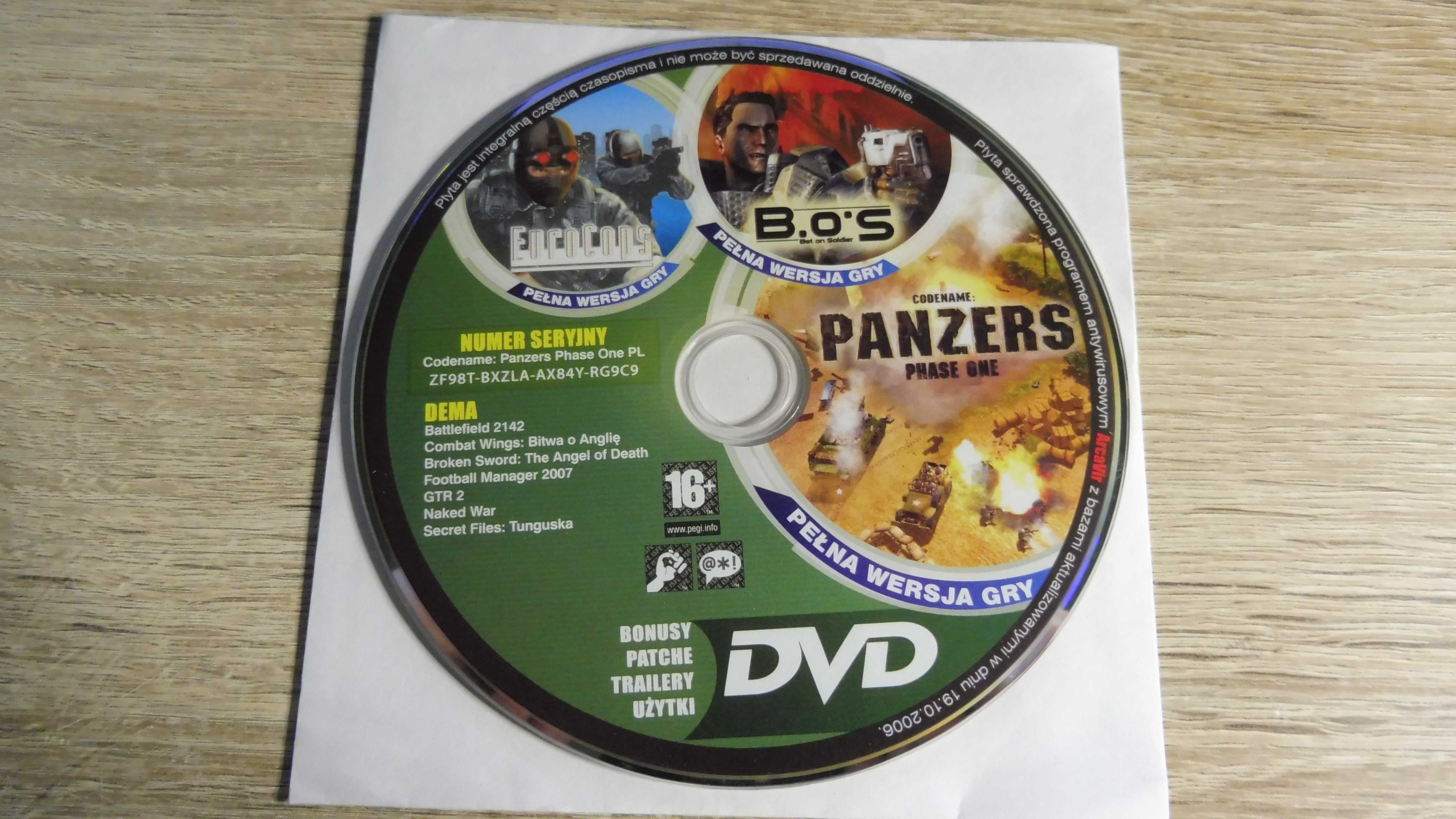 CD Action 12/06 (132) - Panzers Phase One, EuroCops