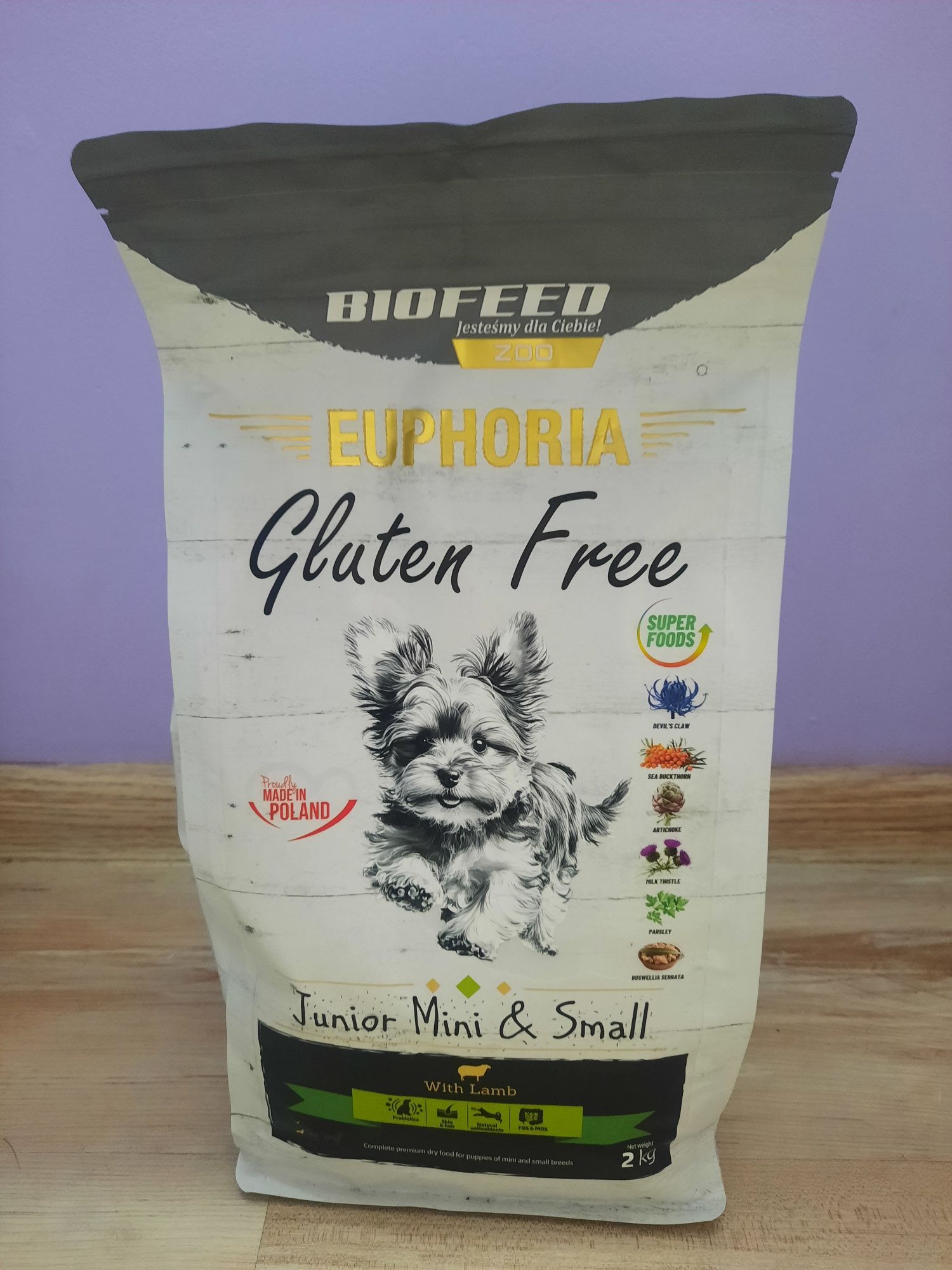 Zestaw karm m.in. biofeed euphoria junior mini small