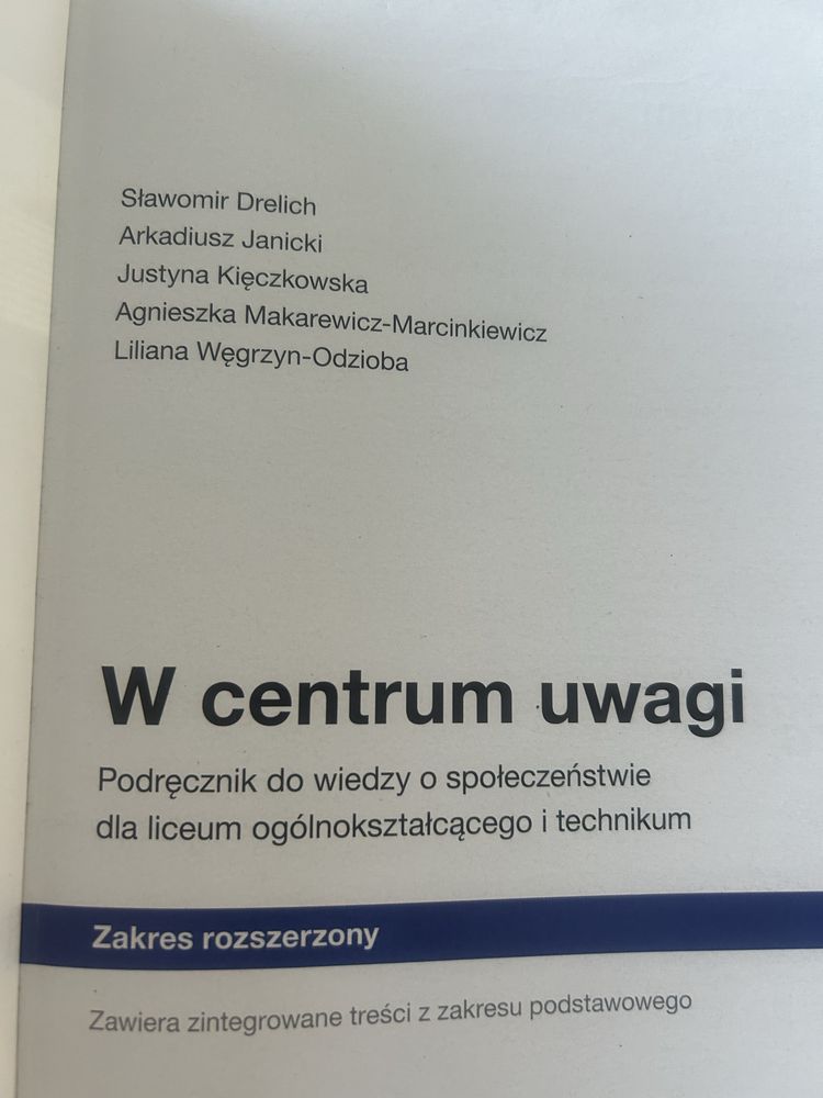 W centrum uwagi 3 Wiedza o społeczeństwue