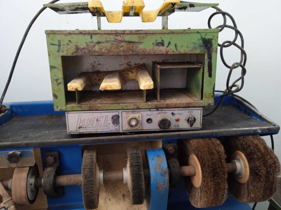 Conjunto máquinas de conserto de calçado