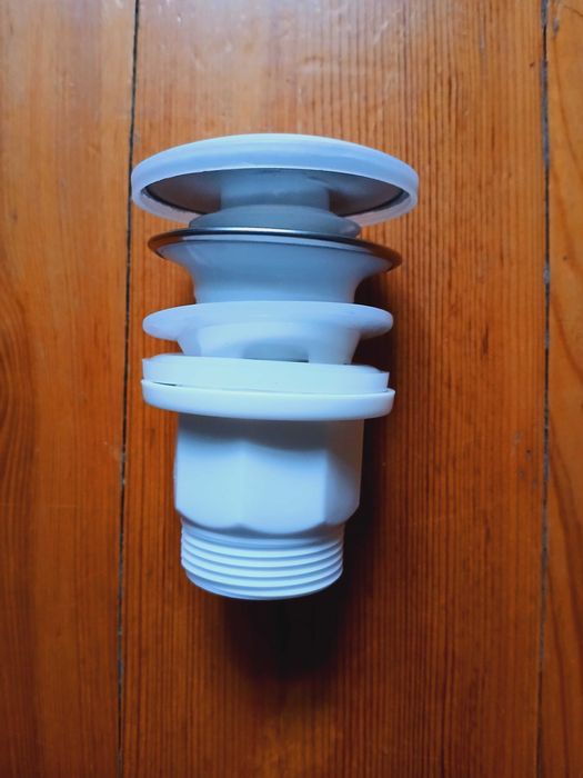 Korek klik klak do wanny umywalki brodzika nie był używany