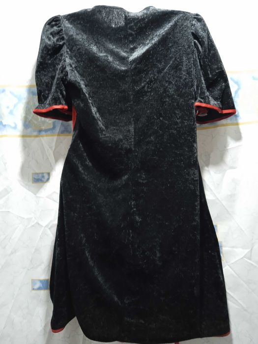 Костюм платье чертовки бесовки вампира ведьмы на хеллоуин