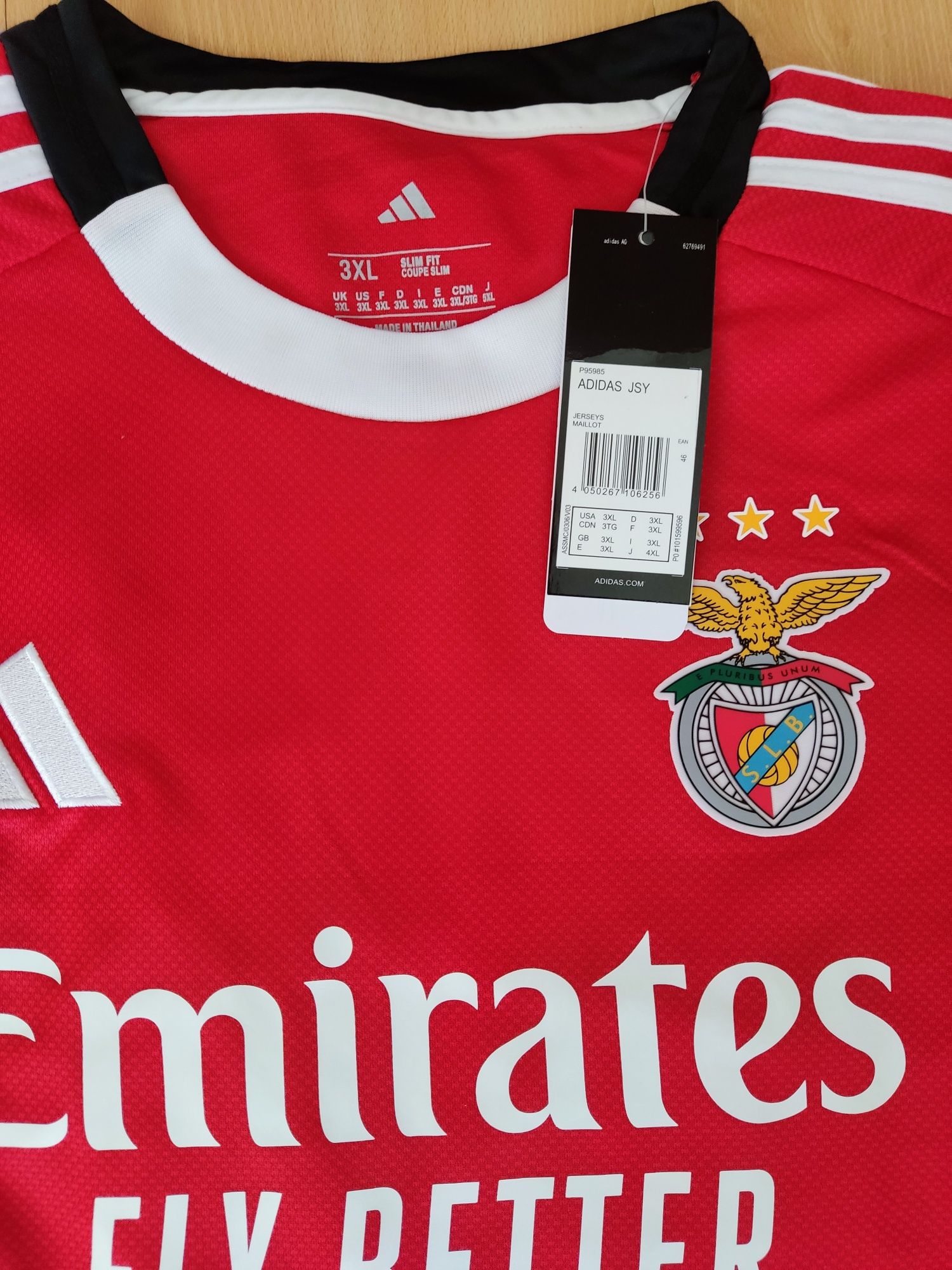 Camisola XXXL Benfica 2025