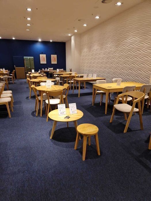 okrągły stół z litego drewna dębowego, drewniany stół, od ręki, Rabat