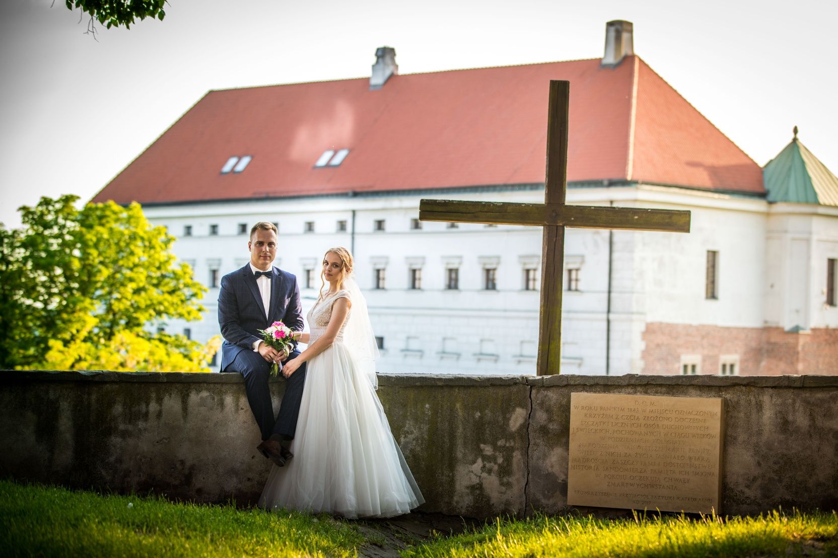 Suknia ślubna ecru boho firmy Afrodyta