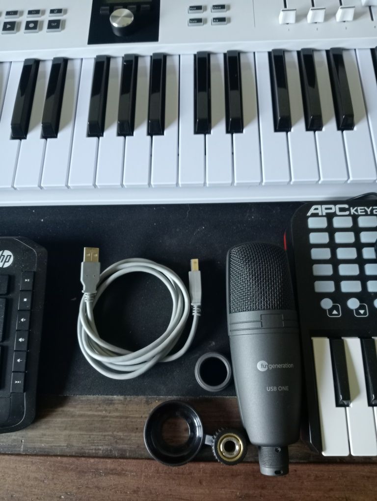 Microfone cardioid USB