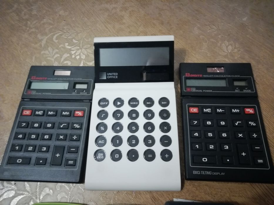 6 Máquinas  Calculadoras Novas Diversas